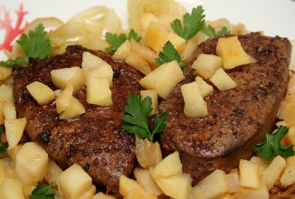 Телячья печень по-берлински