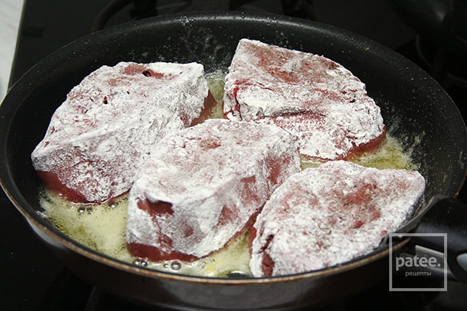 Телячья печень по-берлински - Шаг 6