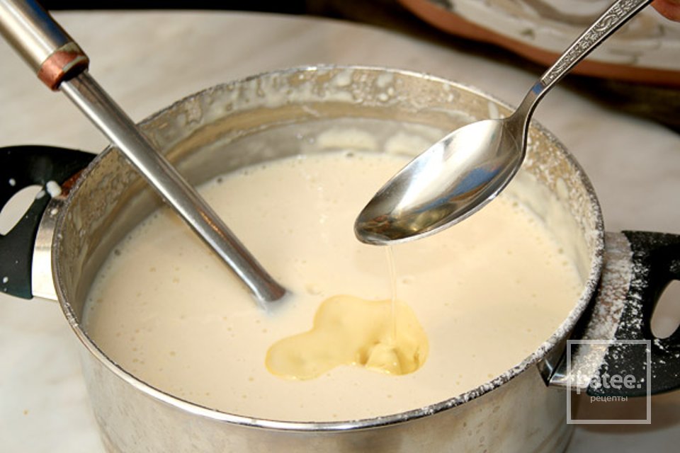 Сладкие блины на кефире - Шаг 5