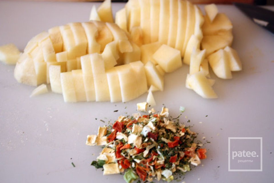 Суп из куриной печени - Шаг 1