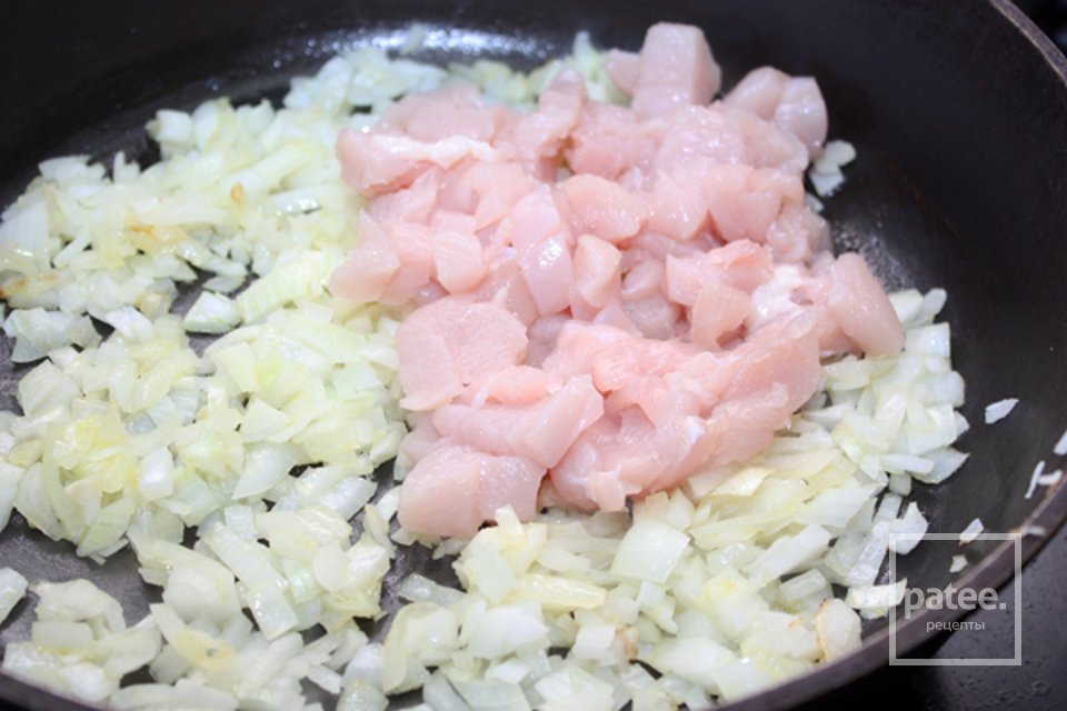 Ризотто с курицей - Шаг 1