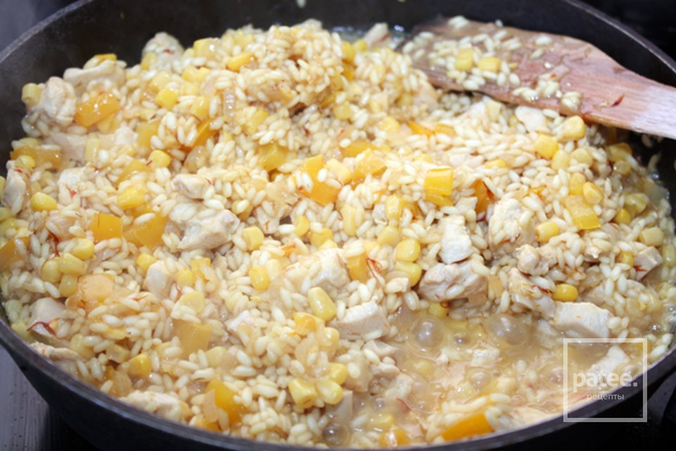 Ризотто с курицей - Шаг 7