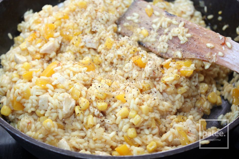 Ризотто с курицей - Шаг 8