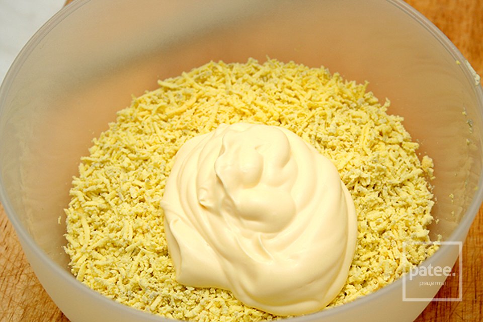 Фаршированные яйца с сардинами - Шаг 3