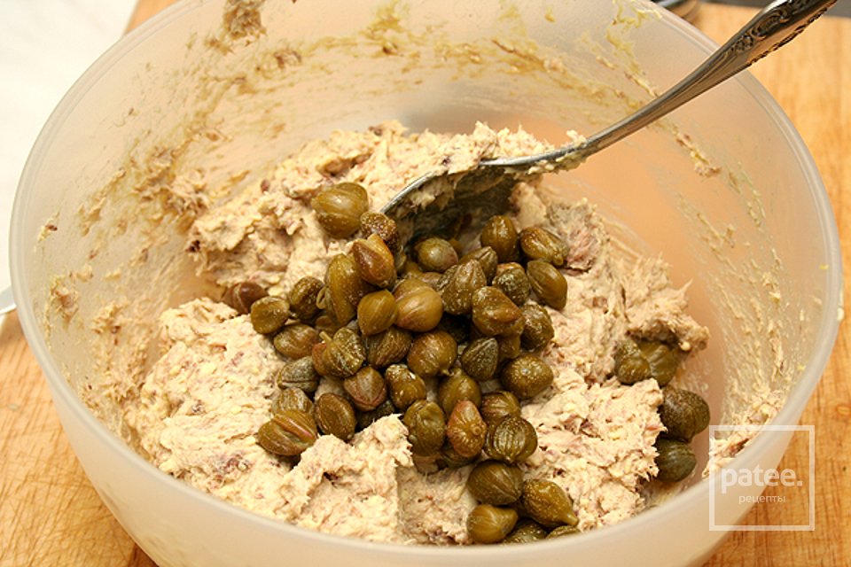 Фаршированные яйца с сардинами - Шаг 5