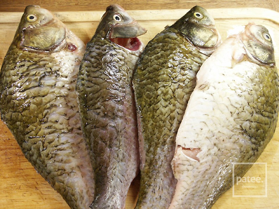 Жареные караси - Шаг 2