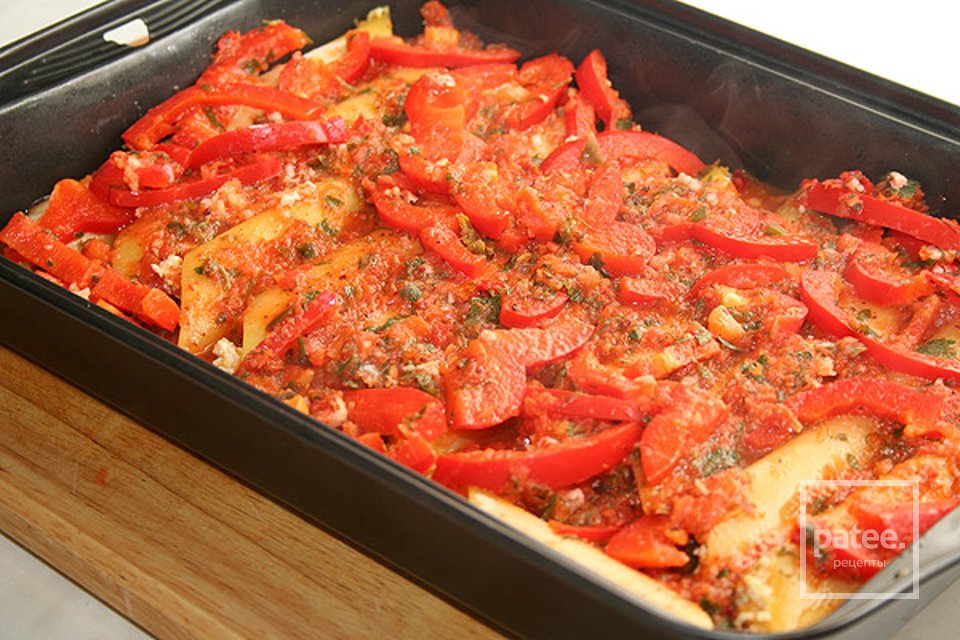 Каннеллони с индейкой по-итальянски - Шаг 12