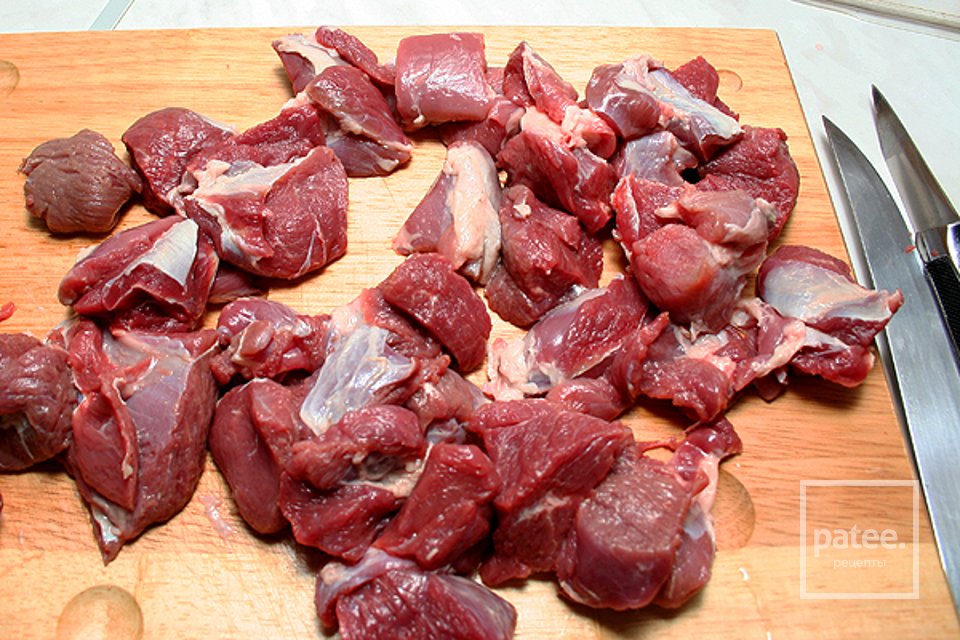 Шурпа из баранины - Шаг 1