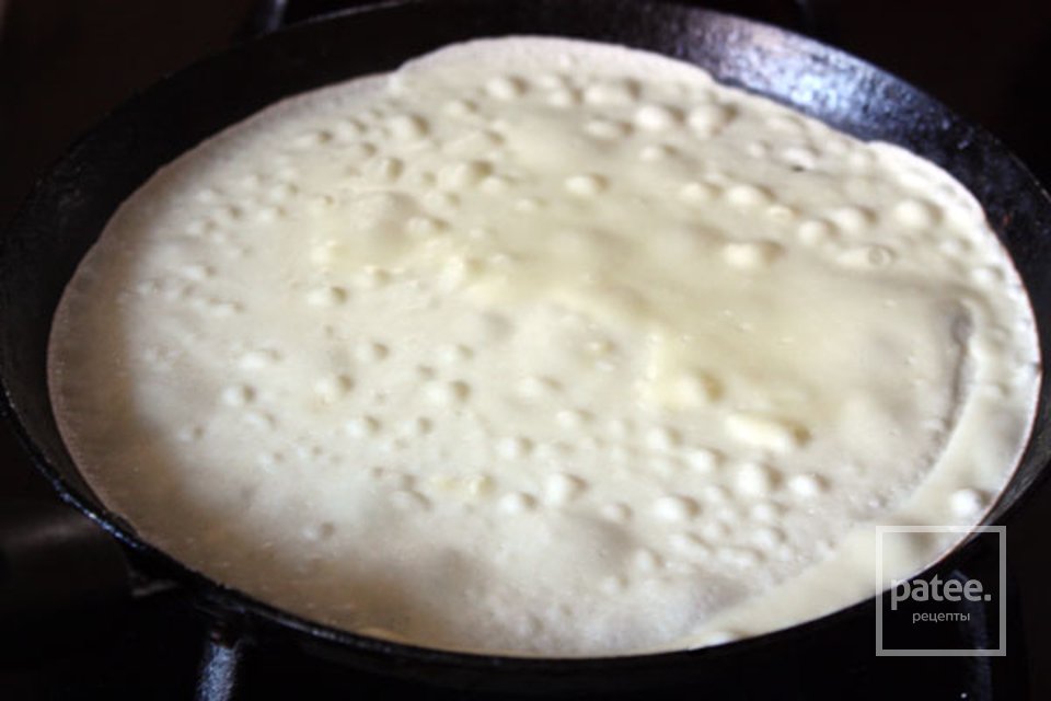 Блины с красной икрой - Шаг 2