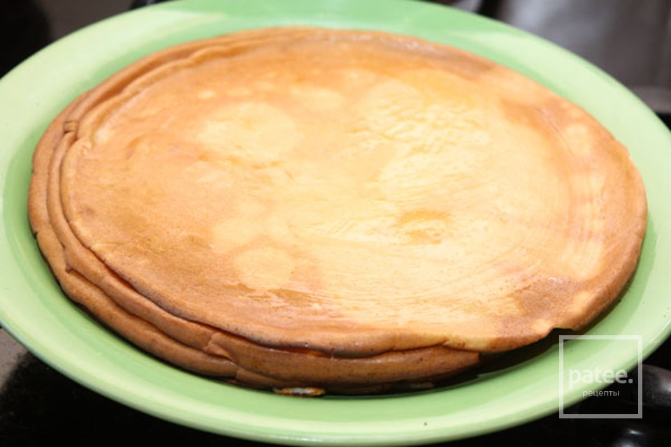 Блины с красной икрой - Шаг 3