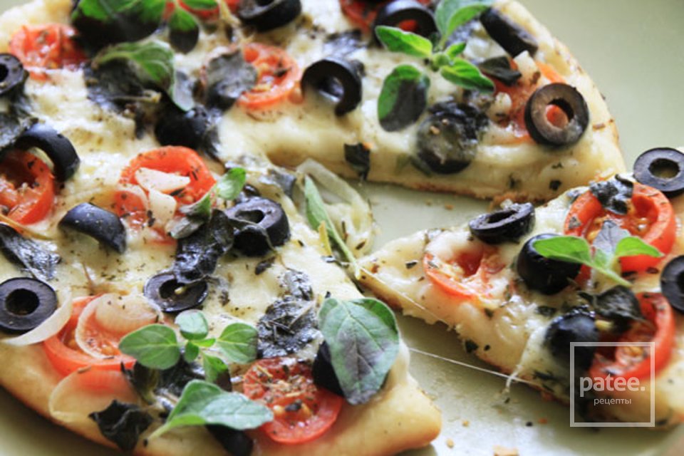 Пицца с помидорами и сыром - Шаг 6