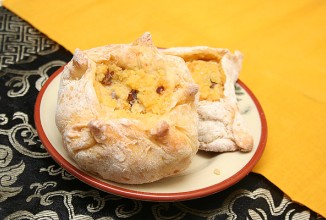 Пшенная каша в корзинках