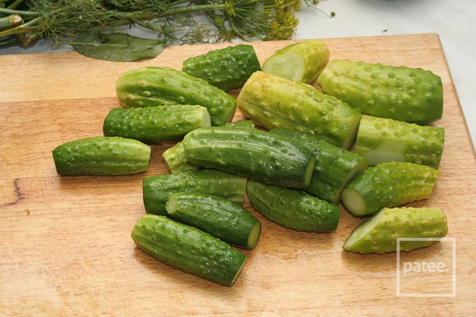 Малосольные огурцы - Шаг 2