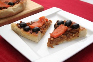 Французский луковый пирог