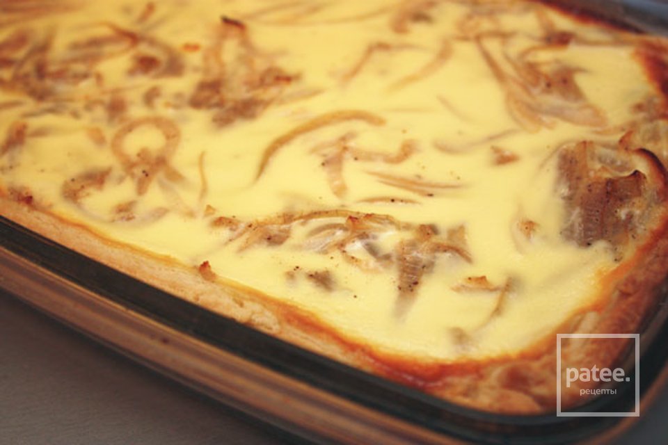 Пирог с луком - Шаг 7