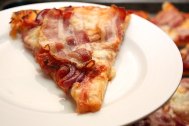 Рецепт Пицца с беконом