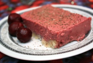 Миндально-ягодный десерт