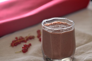 Рецепт Шоколадно-ягодный коктейль