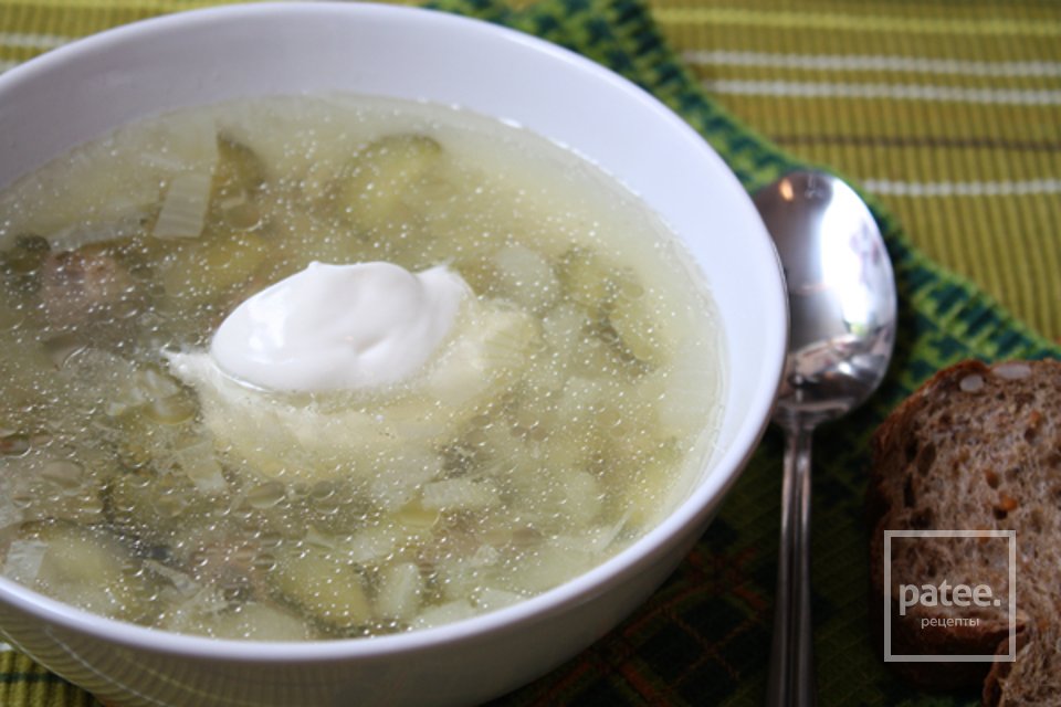 Рассольник с перловкой - Шаг 6