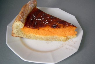 Тыква в песочном тесте