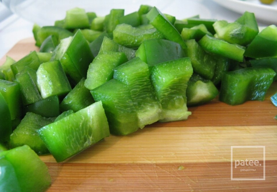 Зеленый салат - Шаг 2