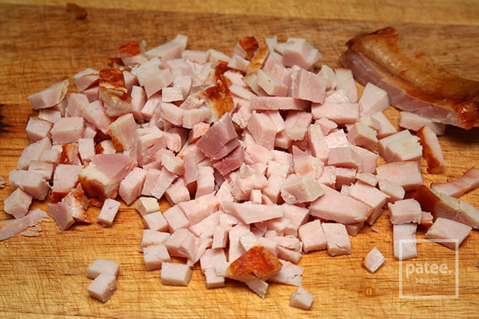 Гороховый суп с копченостями и гренками - Шаг 5