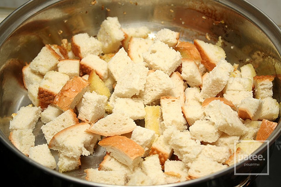 Гороховый суп с копченостями и гренками - Шаг 12