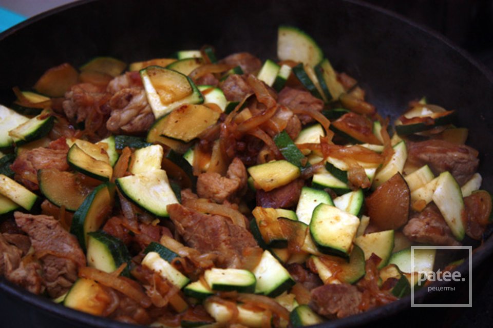 Свинина с кабачками - Шаг 4