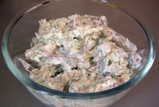 Мясо в соусе Цахтон