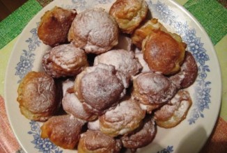 Ванильные пончики с творогом