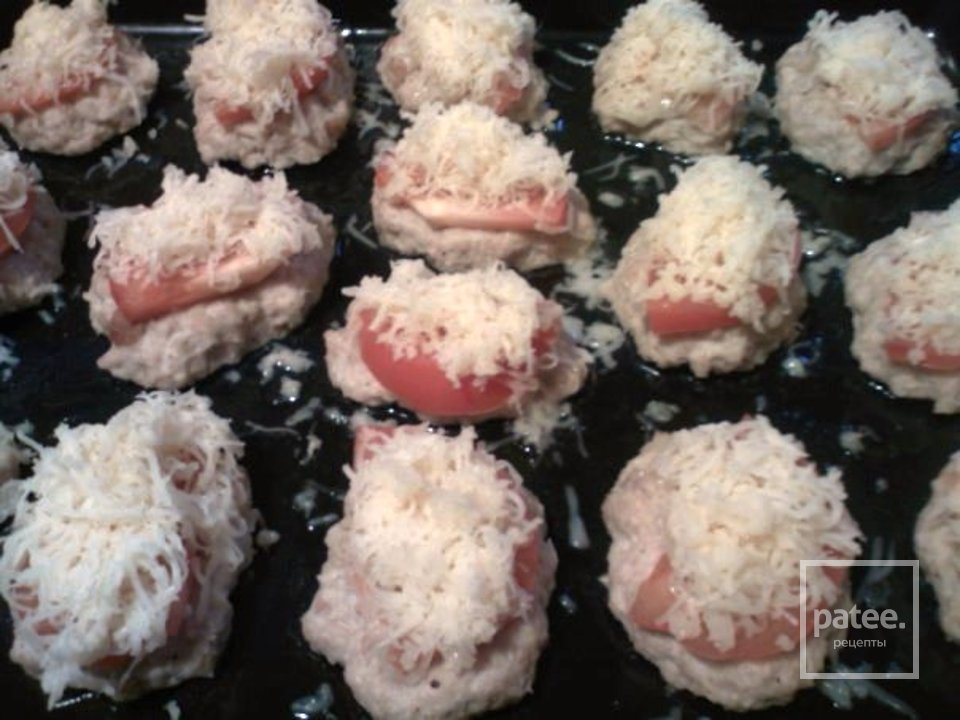 Котлеты из индейки c помидором с сыром - Шаг 5