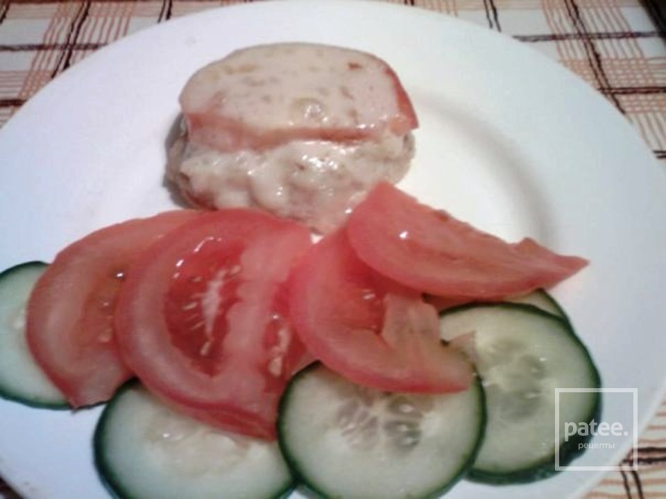 Котлеты из индейки c помидором с сыром - Шаг 6