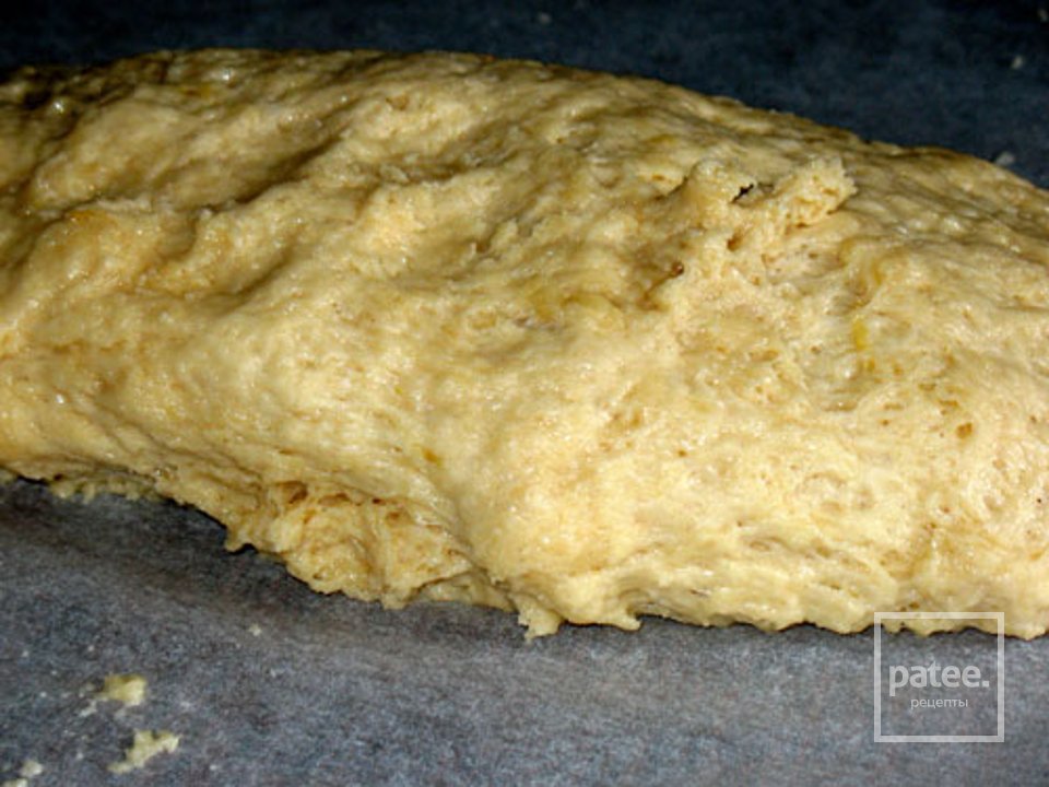 Пирог с творогом и свежими персиками - Шаг 2