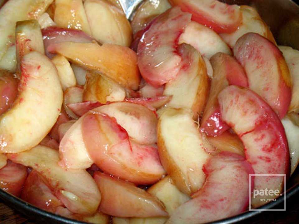 Пирог с творогом и свежими персиками - Шаг 3