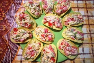 Сырная закуска на чипсах