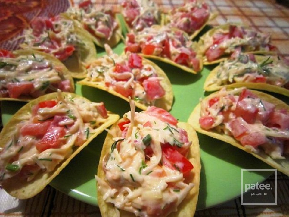 Сырная закуска на чипсах - Шаг 4