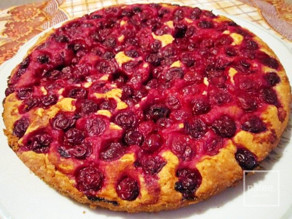  Вишневый пирог - Шаг 6