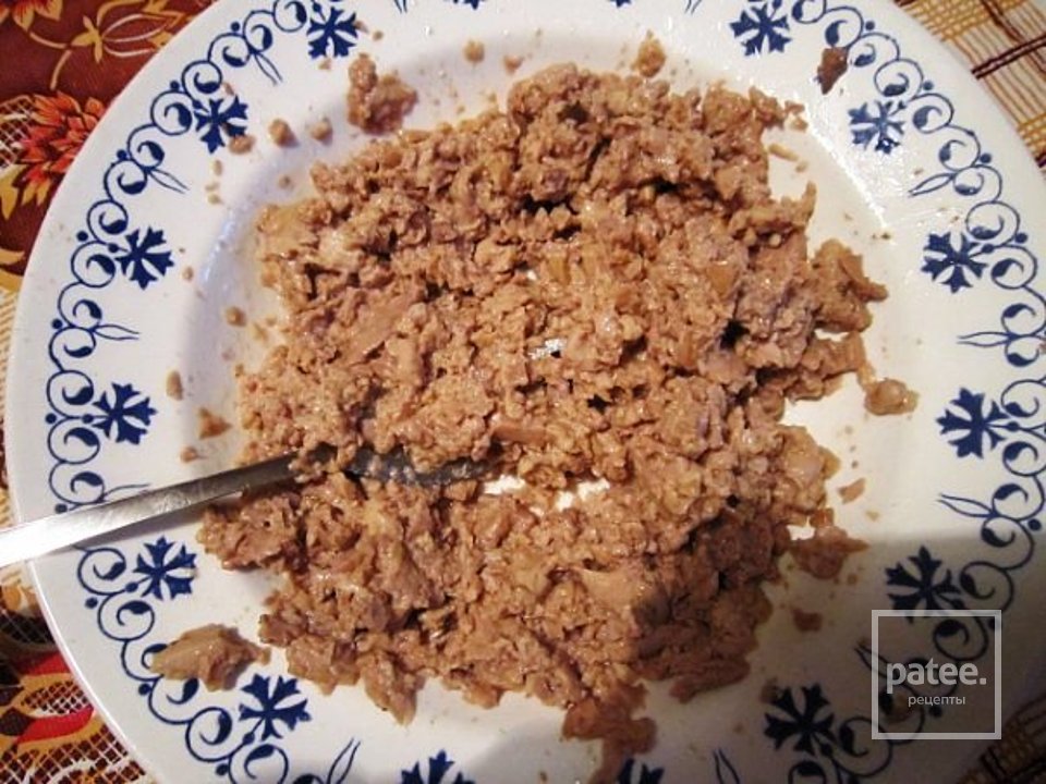 Блинчики с начинкой из печени утки - Шаг 4