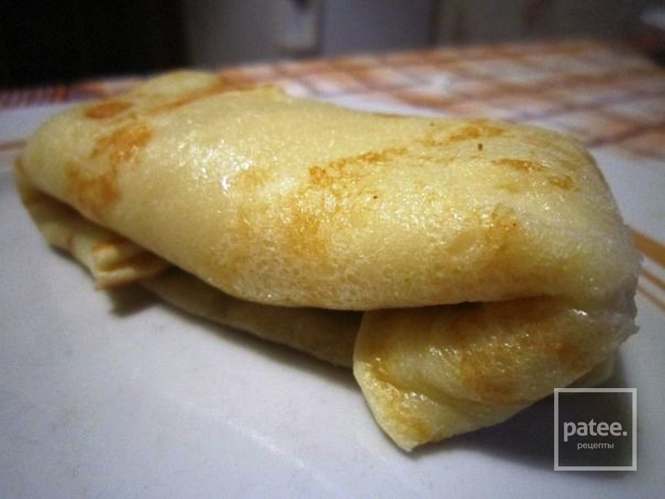 Блинчики с начинкой из печени утки - Шаг 7