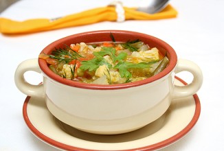 Франкфуртский овощной суп