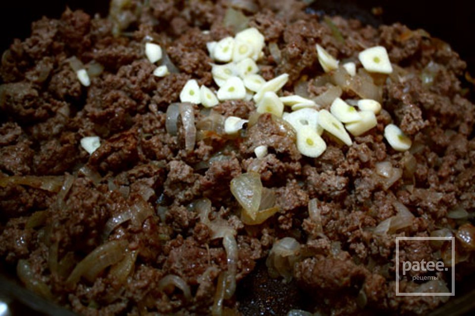 Паста с мясной подливкой - Шаг 1