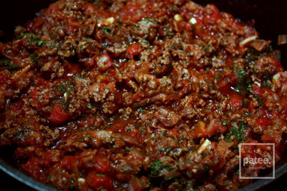 Паста с мясной подливкой - Шаг 4