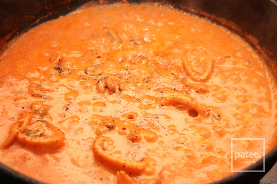 Паста с морепродуктами - Шаг 5