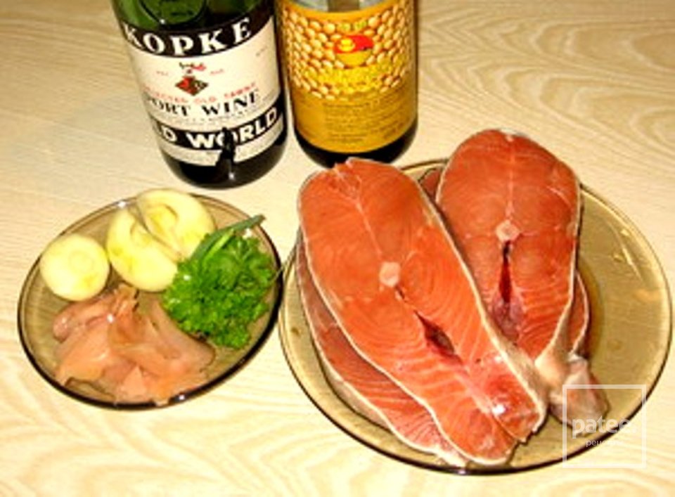 Пряные стейки  из лосося - Шаг 1