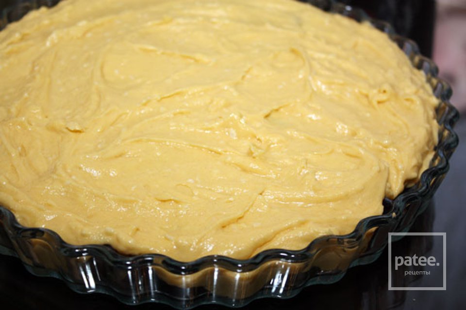 Кукурузный пирог со сливой - Шаг 5