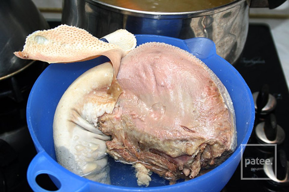 Отварной говяжий язык - Шаг 2