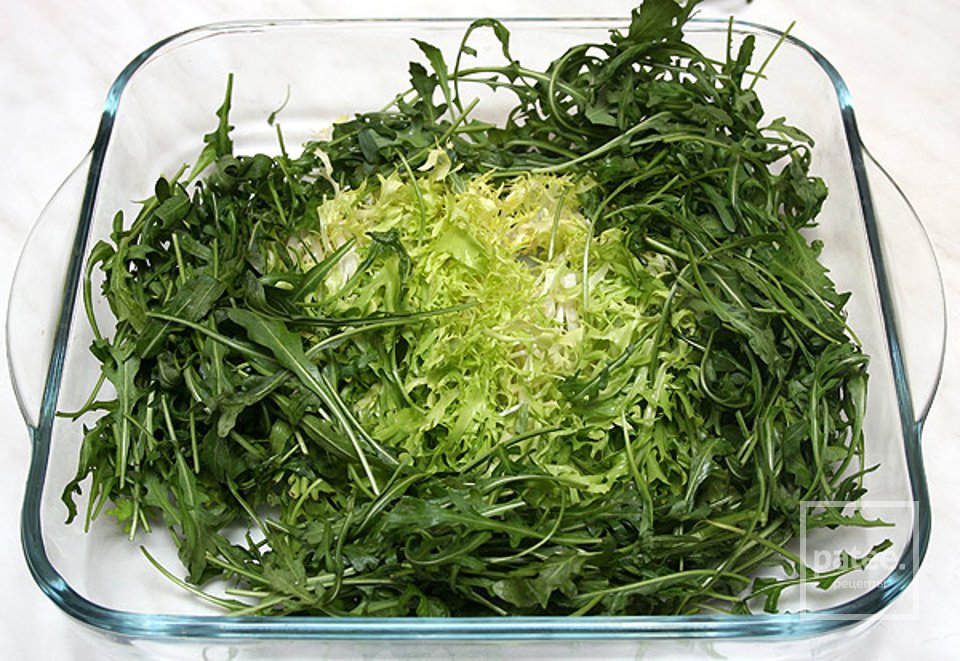 Салат из авокадо и рукколы - Шаг 2