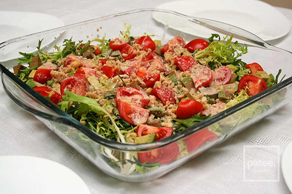 Салат из авокадо и рукколы - Шаг 5