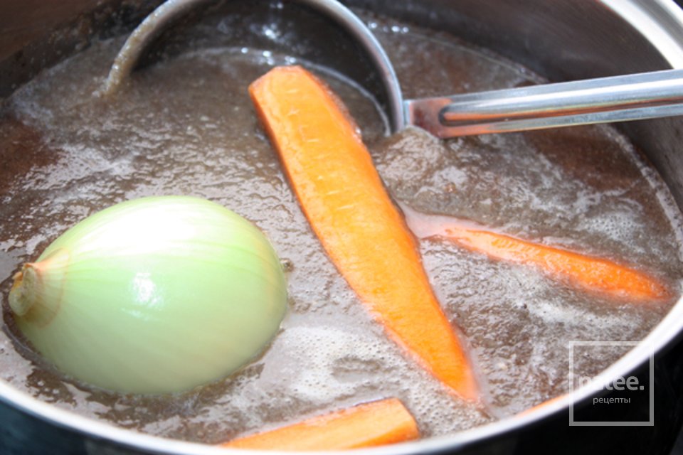 Суп-пюре из шампиньонов - Шаг 4