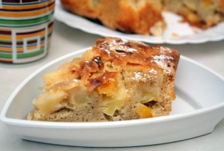 Простой яблочный пирог